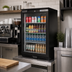 Thumbnail image #2 for Beverage Air Countertop Merchandiser Refrigerator with Double-Pane Glass Door, 5.9 Cu. Ft., Black