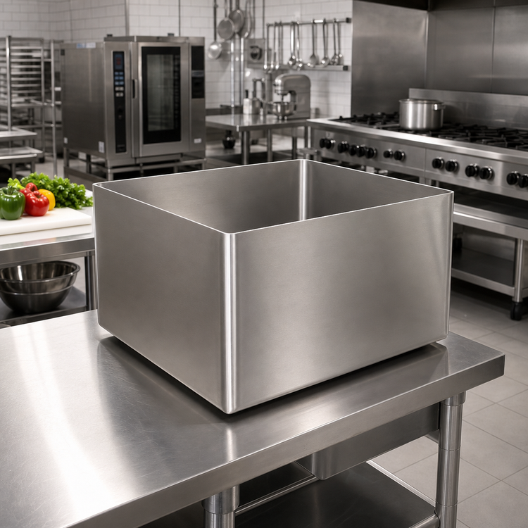 Product image #2 for Weld-In Single Compartment Stainless Steel Sink