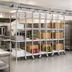 Thumbnail image #2 for Master Trak Overhead Track Mobile Unit Kit for 24-Inch Deep Shelves