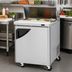 Thumbnail image #2 for Turbo Air Super Deluxe 27.5-Inch Wide Sandwich/Salad Prep Table, 1 Door, 8-Pan Opening, Rear-Mounted Self-Contained Refrigeration