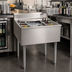 Thumbnail image #2 for Eagle Group 2200 Series 40-Inch Underbar Cocktail Unit with Insulated Ice Bin and 8 Bottle Wells