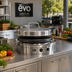 Thumbnail image #2 for Evo Affinity 30G Commercial Series Drop-In Natural Gas Cooktop for Outdoor Use