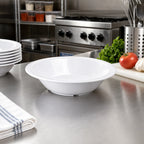 Thumbnail image #4 for Winco MMB-12W 12 oz White Round Melamine Soup/Cereal Bowl, 6-3/8 Inch Diameter, Dishwasher Safe Case of 8