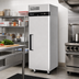 Thumbnail image #2 for Turbo Air M3 21.6 Cu. Ft. One-Section Reach-In Freezer with Solid Door and Top-Mount Refrigeration