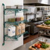 Thumbnail image #2 for Quantum Wall-Mounted Cantilever Starter Shelving Unit with 3 Wire Shelves