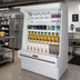 Thumbnail image #3 for Howard-McCray Ovation Series Dairy Remote Open Merchandiser with 3 LED-Lit Shelves, 39-Inch W x 72-Inch H