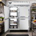 Thumbnail image #2 for Continental Refrigerator D2FENSAPTHD Designer Line 57