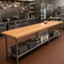 Thumbnail image #2 for John Boos Wood Bakers' Work Table Top, 144 Inches x 24 Inches, 1-3/4 Inch Thick, Laminated Northern Hard Rock Maple