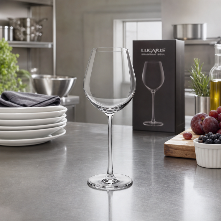 Product image #2 for Lucaris Shanghai Soul Burgundy Stemmed Wine Glass, 22.5 oz, Clear