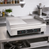 Thumbnail image #2 for Omcan USA 24-Inch Countertop Electric Griddle with Half Ribbed/Half Smooth Surface