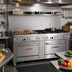 Thumbnail image #2 for Southbend Ultimate 72-Inch Gas Restaurant Range with 3 Front Burners, 2 Rear Pyromax Burners, 36-Inch Griddle, and 2 Standard Ovens