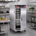 Thumbnail image #2 for Cres Cor Intermediate-Height 3/4 Size Mobile Heated Holding Cabinet, 1 Section, 9 Pan Capacity