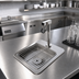 Thumbnail image #2 for Drop-In 20-Gauge 304 Stainless Steel Glass Filler Station with K-54 Faucet, 9 x 9 x 3 Inch Bowl
