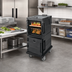 Thumbnail image #3 for Cambro Ultra Camcart® Double-Compartment Front-Loading Insulated Food Pan Cart, Black