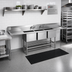 Thumbnail image #2 for Eagle Spec-Master FN Series Coved-Corner Three-Compartment Sink with 36-Inch Left Drainboard, 300 Series Stainless Steel
