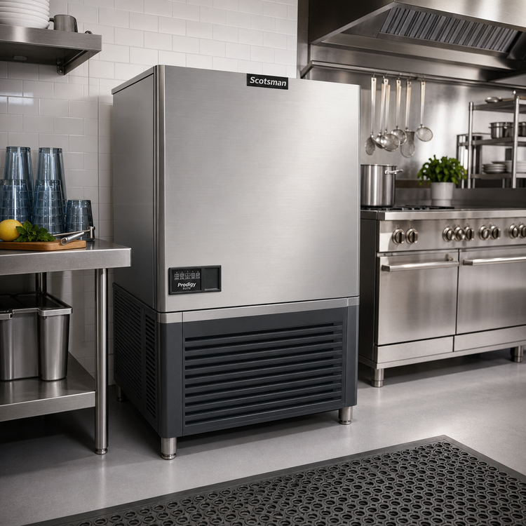 Product image #2 for Scotsman Prodigy ELITE Modular Cube Ice Maker, Remote, Medium Cube, 996 lb/24 Hr