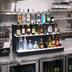 Thumbnail image #3 for Krowne Royal Series 3-Tier Lighted Countertop Liquor Display, 42-Inch, Left-Side Cord, 32-Bottle Capacity