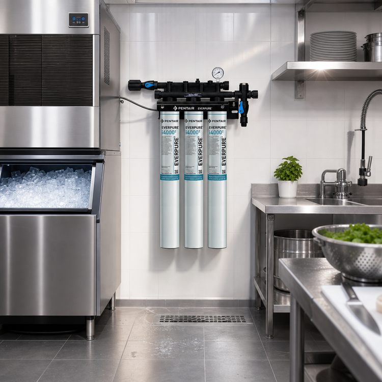 Product image #2 for Everpure Insurice Triple-i4000² Ice Maker Water Filtration System, Triple Cartridge, 36,000 Gallons, 5.0 GPM