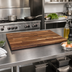 Thumbnail image #2 for Boos Block American Black Walnut Blended Rails Edge Grain Kitchen Countertop, 36 x 32 x 1-1/2 Inch, Varnique Finish