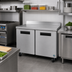 Thumbnail image #2 for Hoshizaki Steelheart 48-Inch Two-Section Reach-In Worktop Freezer with Solid Doors
