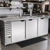 Thumbnail image #2 for Beverage-Air DD94HC-S 94-Inch Direct Draw Draft Beer Cooler with 3 Solid Doors, 2 Dual-Faucet Towers, and 5 Half-Barrel Keg Capacity