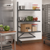 Thumbnail image #2 for Metro SmartLever 76-Inch High Cantilevered Shelving Add-On Kit for 36 x 18-Inch Shelves