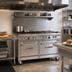 Thumbnail image #2 for Southbend Ultimate 48-Inch Gas Restaurant Range with 4 Burners, 24-Inch Griddle, and 2 Space Saver Ovens
