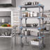 Thumbnail image #2 for Millenia Mobile Polymer 5-Shelf Starter Shelving Unit, 42