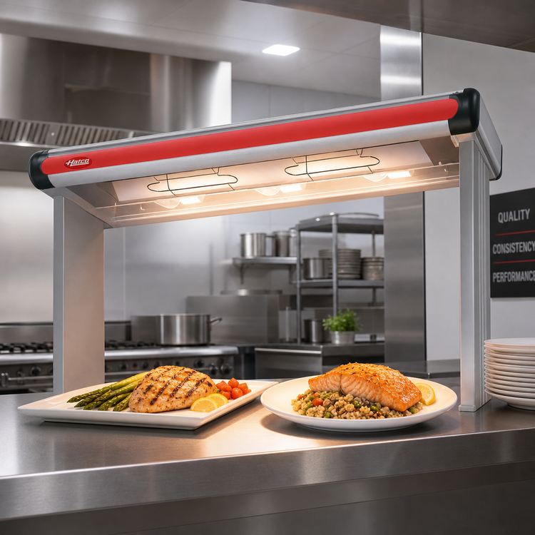 Product image #2 for Hatco Glo-Ray® 21.5-Inch Designer High-Watt Infrared Strip Heater with Lights