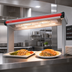 Thumbnail image #2 for Hatco Glo-Ray® 21.5-Inch Designer High-Watt Infrared Strip Heater with Lights