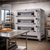Thumbnail image #2 for Artisan 3-Deck Electric Stone Hearth Deck Oven, End Load, 8-Inch Standard Deck Height