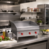 Thumbnail image #2 for Lang LG Series 36-Inch Extended-Depth Gas Countertop Griddle with Solid State Controls