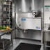 Thumbnail image #2 for 60-Gallon Wall-Mounted Stationary Direct Steam Kettle with 2/3 Jacket and 304 Stainless Steel Liner