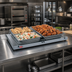 Thumbnail image #2 for Hatco Glo-Ray 54-Inch x 25.5-Inch Freestanding Heated Shelf with Stainless Steel Top
