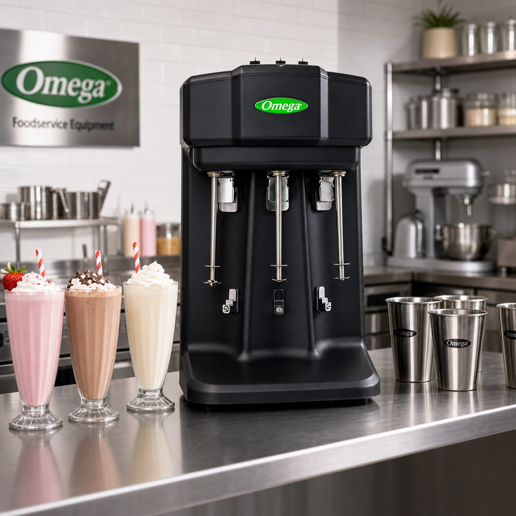 Product image #2 for Omega M3000 Triple Spindle Milkshake Machine