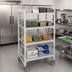 Thumbnail image #3 for Camshelving Premium 18 x 48 x 75-1/4 Inch 4-Tier Vented Mobile Starter Unit