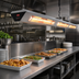 Thumbnail image #2 for Hatco Ultra-Glo® 66-Inch Double Lighted Infrared Strip Heat Lamp Food Warmer