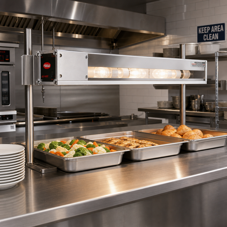 Product image #2 for Hatco Glo-Rite 36-Inch Strip-Type Food Heat Lamp Display Light with Aluminum Housing