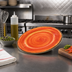 Thumbnail image #3 for Carlisle Mingle 11-Inch Fireball Melamine Round Dinner Plate, Medium Rim