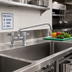 Thumbnail image #2 for equip 4-Inch Center Deck Mount Manual Faucet with 12-Inch Swing Nozzle