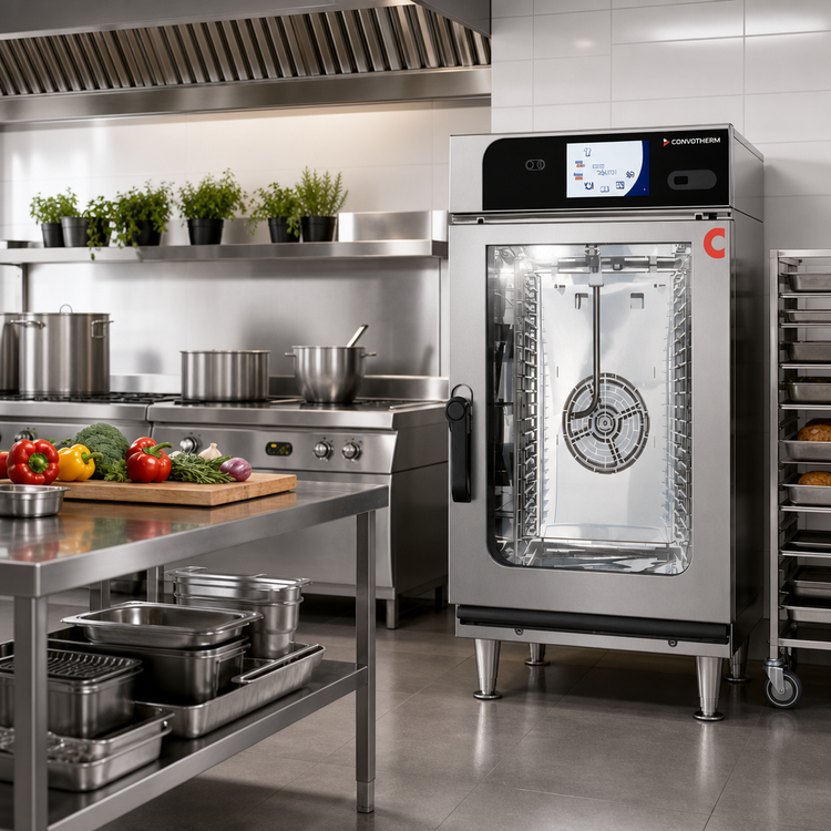 Product image #2 for Convotherm 10.10ET MINI easyTouch Half-Size Electric Boilerless Combi Oven with 10-Shelf Capacity