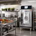 Thumbnail image #2 for Convotherm 10.10ET MINI easyTouch Half-Size Electric Boilerless Combi Oven with 10-Shelf Capacity