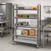 Thumbnail image #2 for Cambro Camshelving Elements XTRA 18-Inch Deep x 48-Inch Wide x 84-Inch High 5-Tier Stationary Starter Shelving Unit