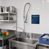 Thumbnail image #2 for EasyInstall Wall Mount Pre-Rinse Unit with Add-On Faucet and 6 Inch Swing Nozzle