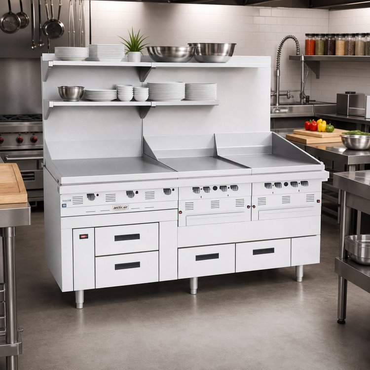 Product image #2 for Arctic Fire 51-Inch Self-Contained Refrigerator Base with 2 Drawers