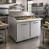 Thumbnail image #3 for Kelvinator Commercial 48-Inch Mega Top Refrigerated Sandwich/Salad Prep Table, Two-Section, 18 x 1/6 Pan Capacity