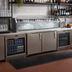 Thumbnail image #2 for Glastender 90-Inch Wide Back Bar Glass Ice Display Unit, 12-Inch Deep