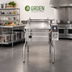 Thumbnail image #2 for Groen 15-Gallon Gas Manual Tilting Braising Pan with Classic Controls and Open Leg Base
