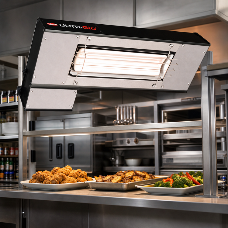 Product image #2 for Hatco Ultra-Glo 24-Inch Lighted Ceramic Infrared Strip Heater
