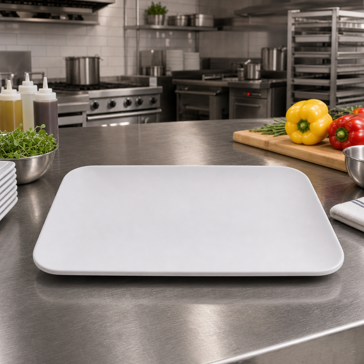 Product image #2 for American Metalcraft Mix & Matte 12 Inch Rectangular Melamine Platter, Matte White
